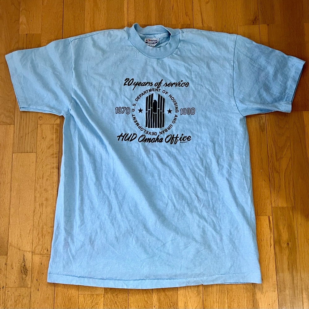 1990 Vintage HUD Omaha Shirt XL